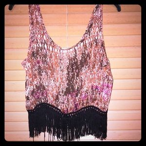 Vintage BoHo with fringe